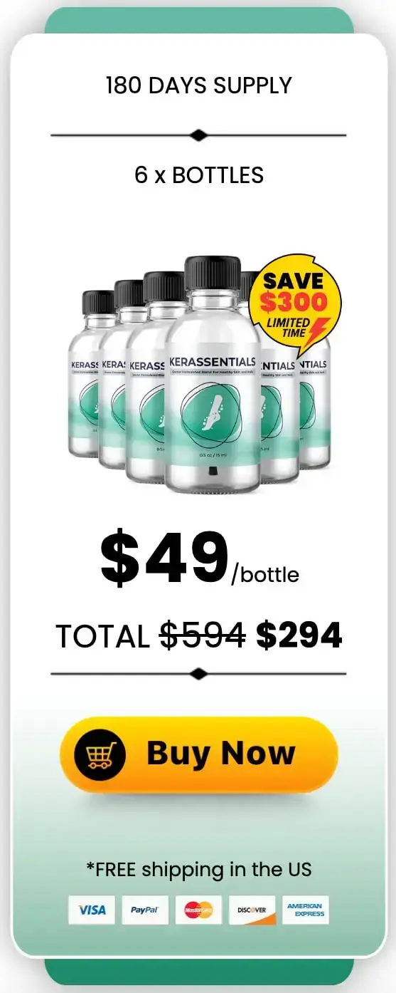 Kerassentials 6 bottle